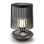 Tread Table Lamp - Matte Bronze / Smoky