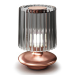 Tread Table Lamp - Matte Copper / Smoky
