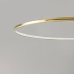 Lancia Tonda Pendant - Satin Gold