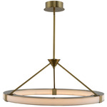 Lavo Pendant - Winter Brass