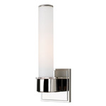 Mill Valley Wall Sconce - Polished Nickel / Opal