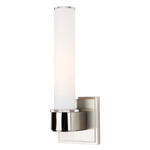 Mill Valley Wall Sconce - Satin Nickel / Opal