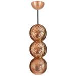 Riad Trio Pendant - Copper