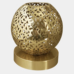 Riad Table Lamp - Polished Brass