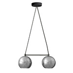 Nur Double Pendant - Silver