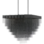 Bloomfield Linear Chandelier - Black