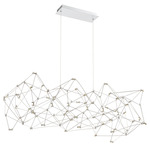 Leonardelli Linear Chandelier - Chrome