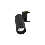 Mucci Cylinder Spot Light for Pendant - Matte Black / Clear