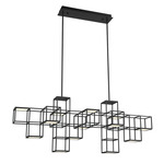 Ferro Linear Chandelier - Black