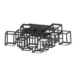 Ferro Ceiling Light Fixture - Black