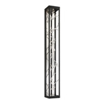 Aerie Outdoor Wall Sconce - Black / Silver