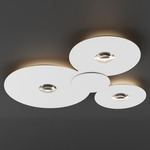 Bugia Mega Ceiling Flush Light - White