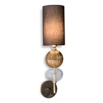 Sate Wall Sconce - Amber / Brown