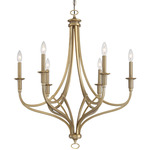 Covent Park Chandelier - Honey Gold
