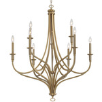Covent Park Chandelier - Honey Gold
