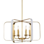 Aureum Wide Pendant - Honey Gold