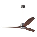 Arbor DC Ceiling Fan - Graphite / Mahogany