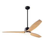 Arbor DC Ceiling Fan - Dark Bronze / Maple