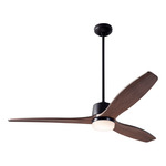 Arbor DC Ceiling Fan - Dark Bronze / Mahogany