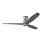 Arbor DC Flush Ceiling Fan - Graphite / Graywash