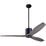 LeatherLuxe DC Ceiling Fan - Dark Bronze / Black / Graywash