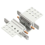 TR24 Track Inline Straight Connector - White