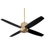 Oslo Ceiling Fan - Aged Brass