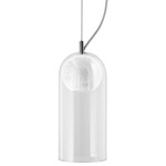 Cloak Pendant - White / Clear