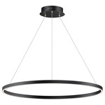 Groove Single Pendant - Black