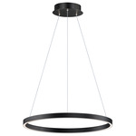 Groove Single Pendant - Black