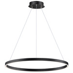 Groove Single Pendant - Black