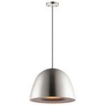 Fungo Pendant - Satin Nickel