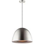 Fungo Pendant - Satin Nickel