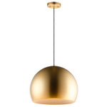 Palla Pendant - Satin Brass