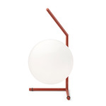 IC T1 Low Table Lamp - Red Burgundy / Opal