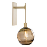Terra Tempo Wall Sconce - Gilded Brass / Optic Bronze