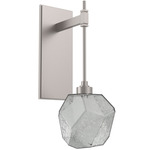 Gem Tempo Wall Sconce - Beige Silver / Smoke