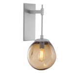 Aster Tempo Wall Sconce - Beige Silver / Bronze