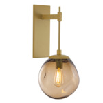 Aster Tempo Wall Sconce - Gilded Brass / Bronze