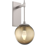 Aster Gem Tempo Wall Sconce - Beige Silver / Bronze Geo