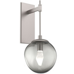 Aster Gem Tempo Wall Sconce - Beige Silver / Smoke Geo