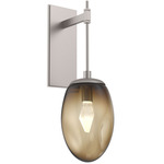 Meteo Gem Tempo Wall Sconce - Beige Silver / Bronze Geo