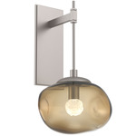 Nova Gem Tempo Wall Sconce - Beige Silver / Bronze Floret