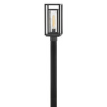 Republic 12V Post / Pier Mount Lantern - Oil Rubbed Bronze / Clear Seedy