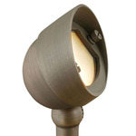 Hardy Island 12V Wall Wash Spot Light - Matte Bronze / Frosted