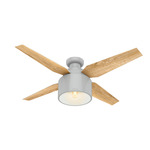 Cranbrook Low Profile Ceiling Fan with Light - Dove Grey