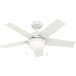 Bartlett Ceiling Fan with Light - Fresh White / Fresh White