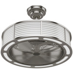 Tunley Ceiling Fan - Brushed Nickel / Matte Nickel
