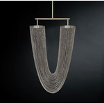 Otero Chandelier - Tarnished Nickel