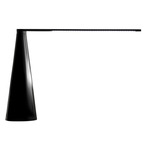 Elica Table Lamp - Glossy Black
